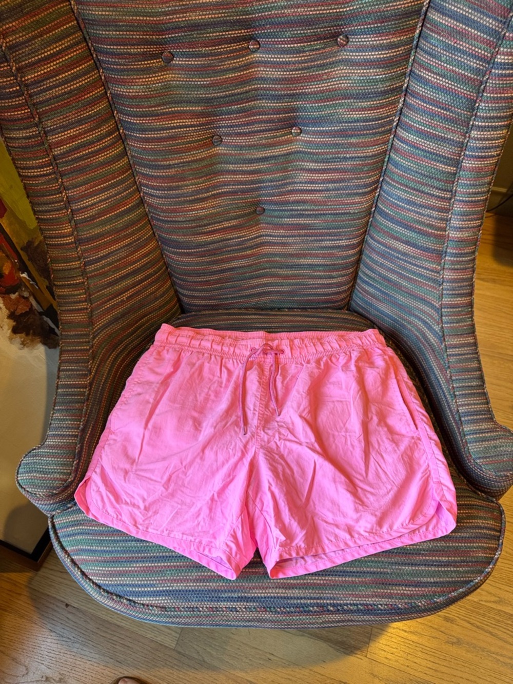 Topman Pink Swim Trunks